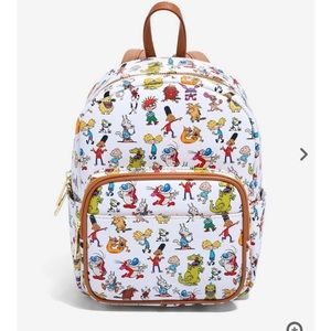 Nickelodeon Classic Characters Allover Print Mini Backpack